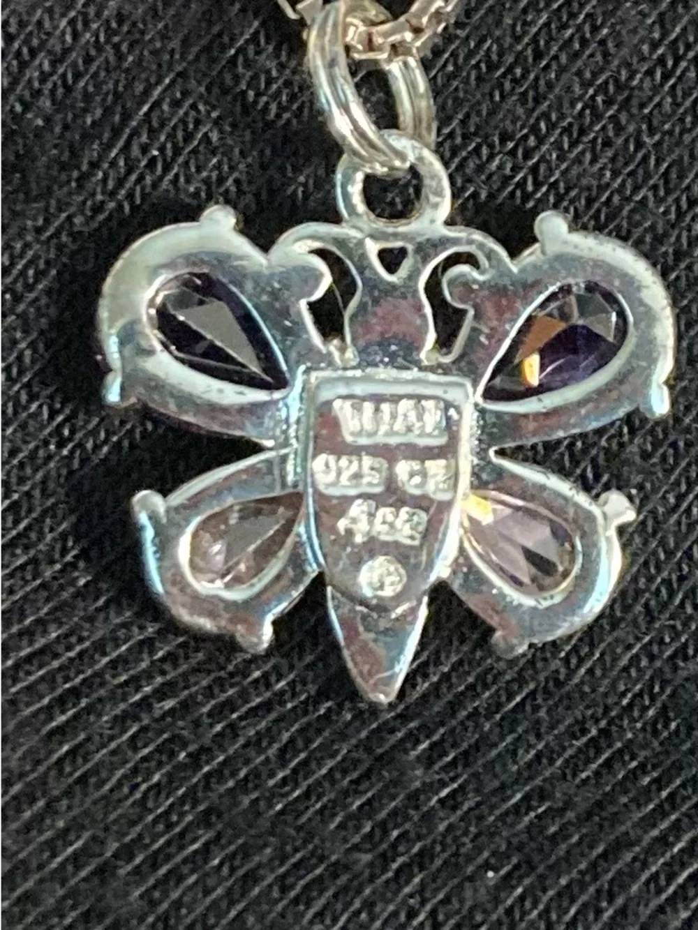 Petite Butterfly Pendant Necklace